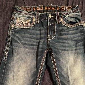 Mens Rock Revival Jeans